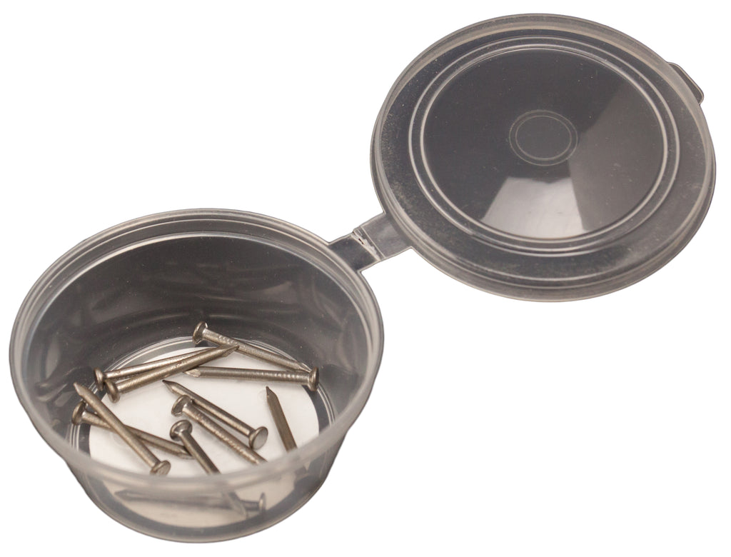 10 nails in container